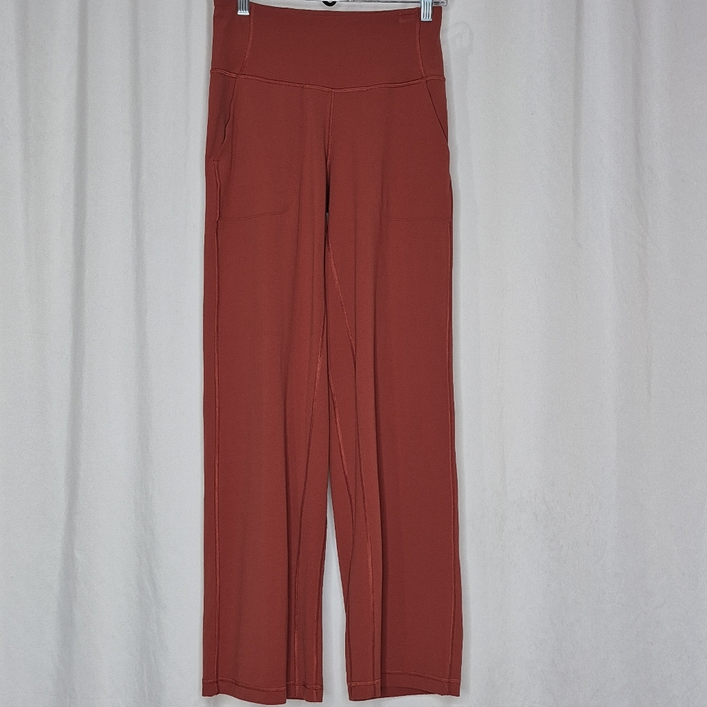 Lululemon Align Wide-Leg High-Rise 31" Inseam Pants in Terracotta - Size 6 - Picture 5 of 16